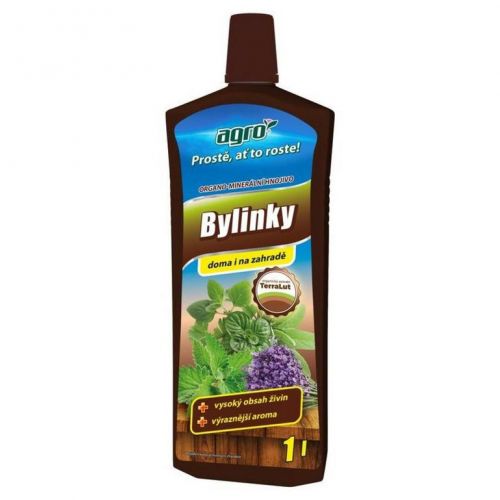 Hnojivo na bylinky, tekuté, 1l, AGRO