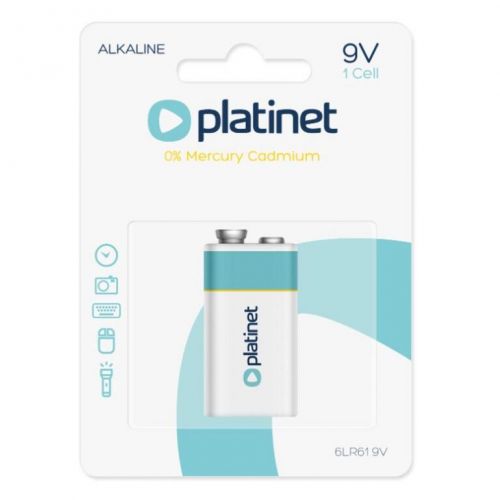 Monočlánok alkalický 9V, 6LR61 PLATINET, batéria