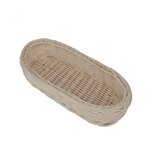 Košík RATAN, oválny, 26x12x6cm