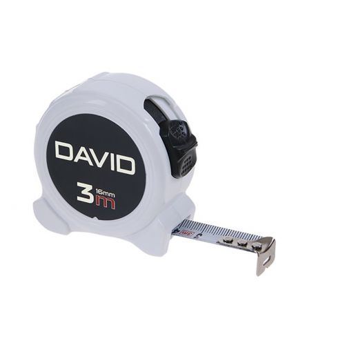 Meter zvinovací, 3m/16mm, DAVID