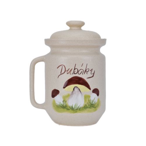 Dóza keramická DUBÁKY 1l 852