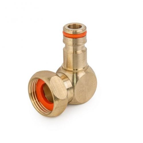 Adapter  3/4" . rychlospojka mosadz, rohová