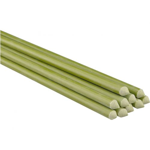 Tyč oporná sklolaminátová, výška 195cm, priemer 12mm, 10ks, EXTOL CRAFT 