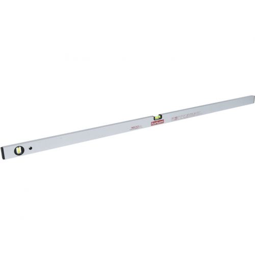 FORTUM Vodováha hliníková 1500mm, 2 libely, presnosť 0,5mm/1m, plastové koncovky