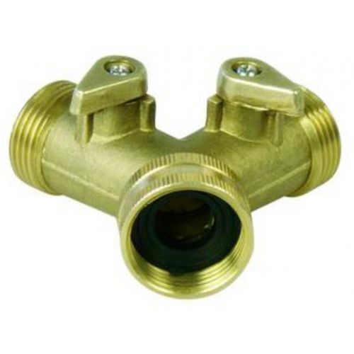 Rozdvojka s ventilom 3/4" mosadzná