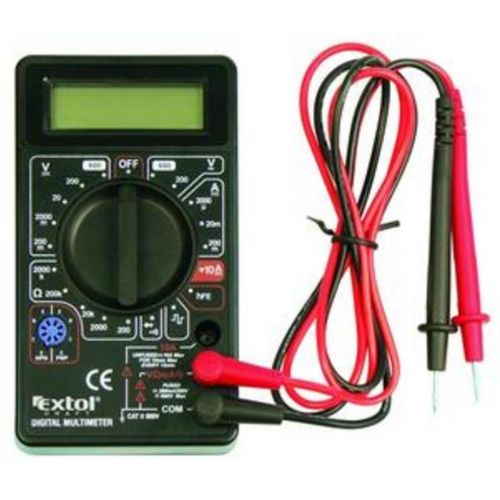 Multimeter dig. s akustic. sign. EXTOL