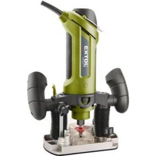 EXTOL CRAFT Multifunkčná frézka, príkon 600W, klieštiny 3,2-4-6-6,3mm