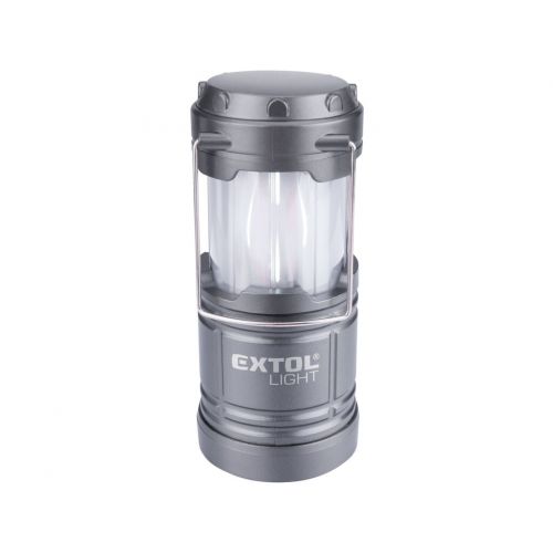 EXTOL LIGHT Svietidlo kempingové, 75lm, efekt "plameň" (25lm), 3x1,5V AA