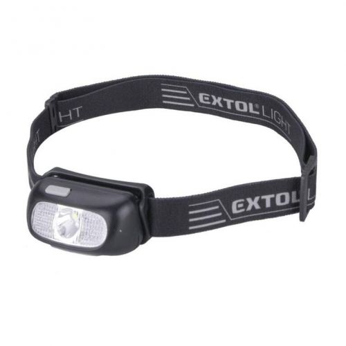Čelovka 5W CREE XPG +2xčervná LED  , 1Ah