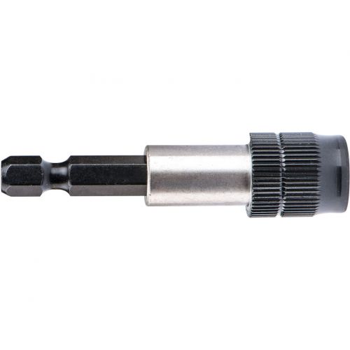 FORTUM Nadstavec na bity magnetický, 1/4"x60mm, Fix-Clip, CrV