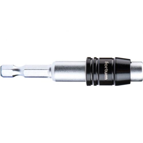 FORTUM Nadstavec na bity magnetický, 1/4"x60mm, Quick-Lock, CrV