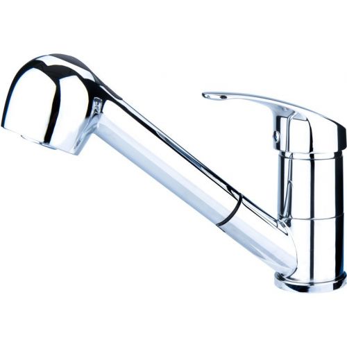 OPERA Batéria stojanková drezová s výsuvnou sprchou, rameno 160mm, 40mm, SEDAL, chróm