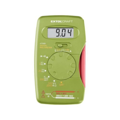 EXTOL CRAFT Multimeter digitálny s automatickou voľbou rozsahov