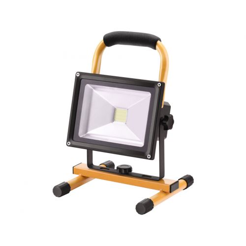 EXTOL LIGHT Svietidlo nabíjateľné LED, 20W, 1400lm, 11,1V Li-ion, 4400mAh, IP65, 12+230V