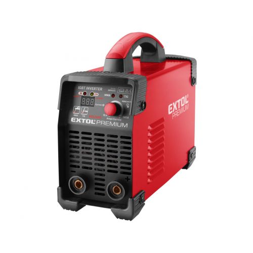 EXTOL PREMIUM Zvárací invertor 10-200A, príkon 6,8kW, 70V, MMA a TIG