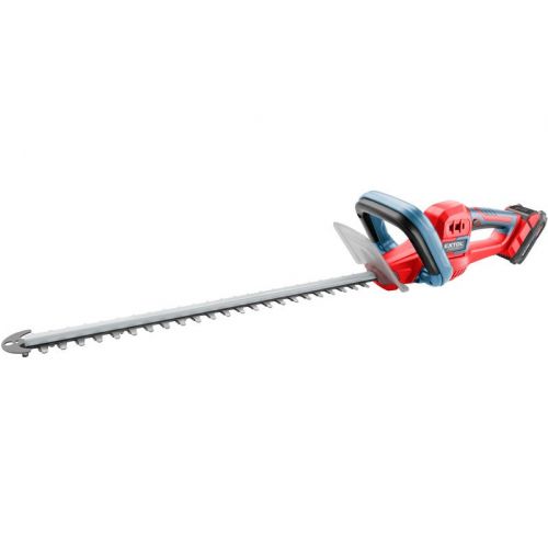 Nožnice na živý plot akumulátorové, 20V/2Ah Li-ion, lišta 510mm, max.16mm