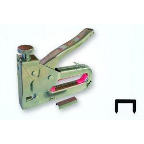 Pištoľ sponkovacia, hrúbka spony 0,7mm, dĺžka spony 4-14mm