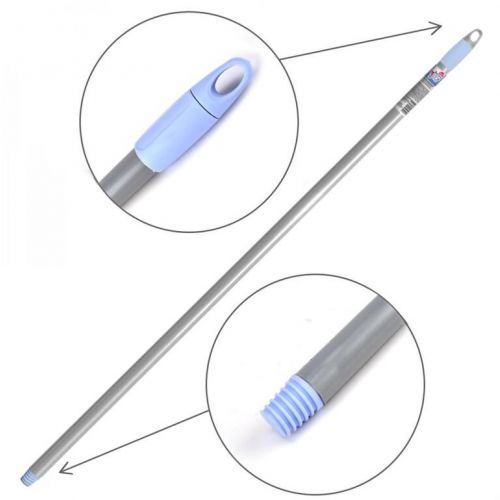 Násada na metlu, plast, kov 120 cm BACTERIA STOP, so závitom
