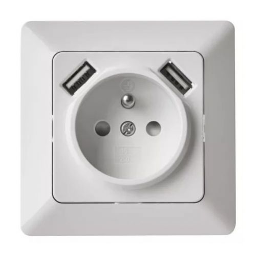 A6000.0-ZÁSUVKA S USB 2,1 A MAX