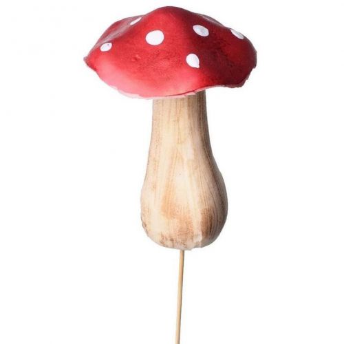 Dekorácia zapichovacia muchotrávka