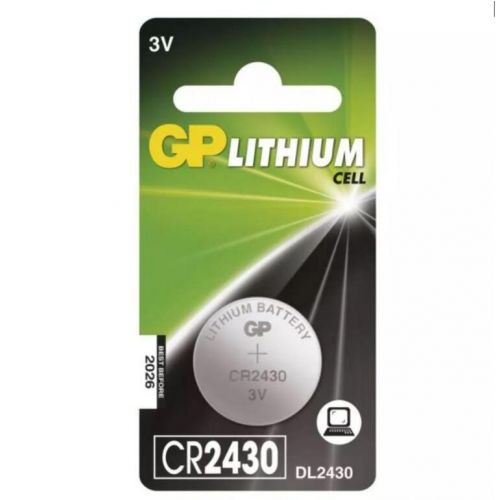 Batéria GP CR2430 Lítiová gombíková