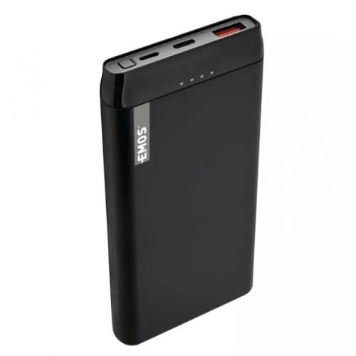 Power bank EMOS AlphaQ 10, 10000 mAh, čierny