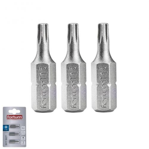 Bity TORX TX15x25mm S2 3ks