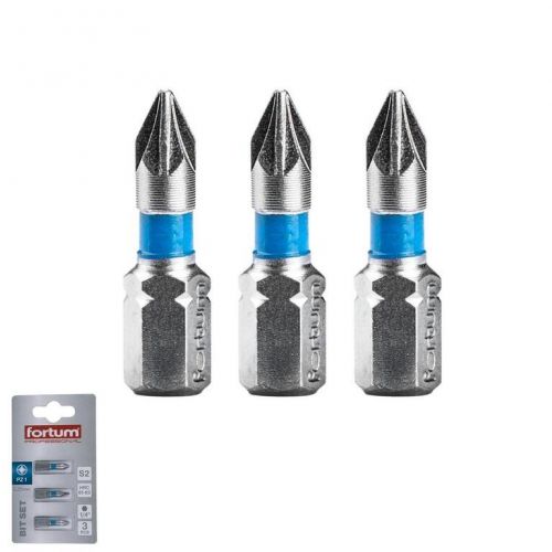 Bity krížové PZ1x25mm, 3ks, S2