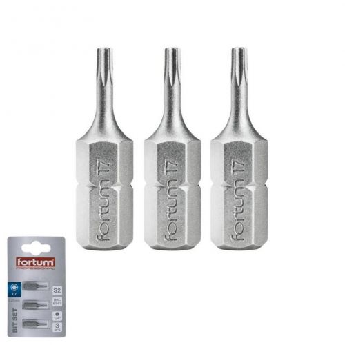 Bity TORX TX7x25mm, 3ks, S2
