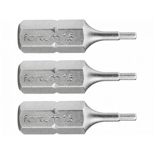 Bity IMBUS H1.5x25mm, 3ks, S2