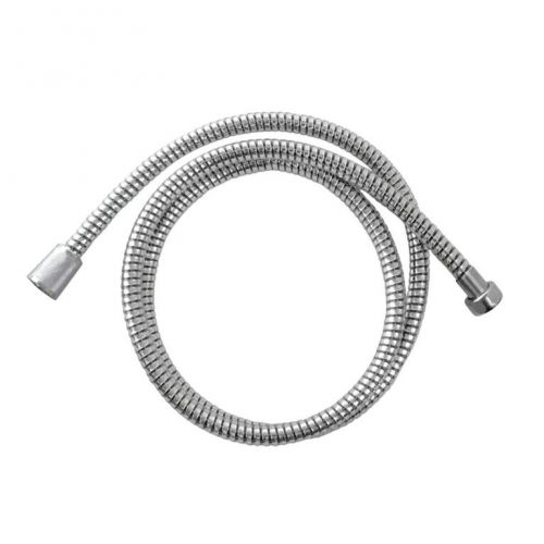 Hadica sprchová PVC, 150cm, čierno-strieborná, rotačná matica sprchy