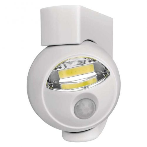 Nočné svetlo COB LED 3W, 360° natáčanie, studená biela