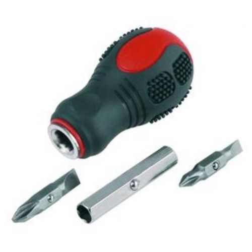 Skrutkovač 4v1 Cr-V, 4bity, PH1-2 (-)4-5,5mm
