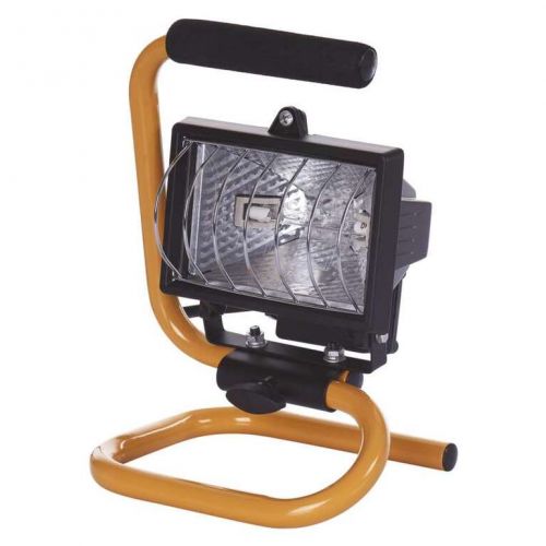 Reflektor 150W čierny s držadlom