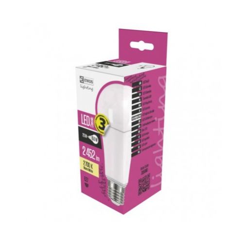 Žiarovka LED 18.1W E27 2452lm 2700K 230V 67x143mm tvar A67