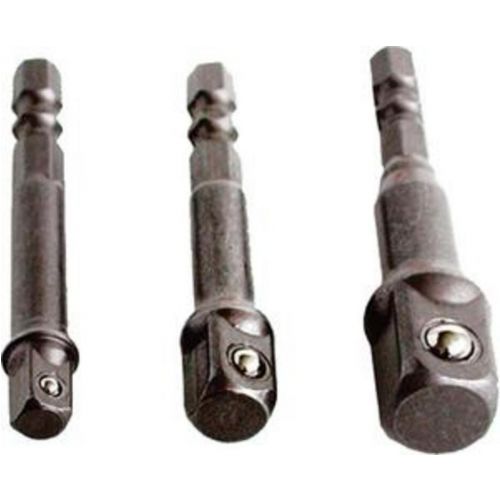 Adaptéry, 3-dielna sada, 1/4" na 1/4 ´´-3/8" -1/2"