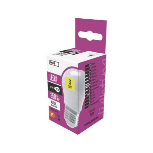 Žiarovka LED CLS MINI GL 4W E27 NW
