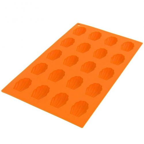 Silikónová forma LABKY 20 ks, oranžová