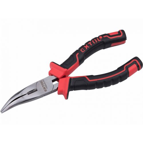 Kliešte pologuľaté zahnuté 160mm