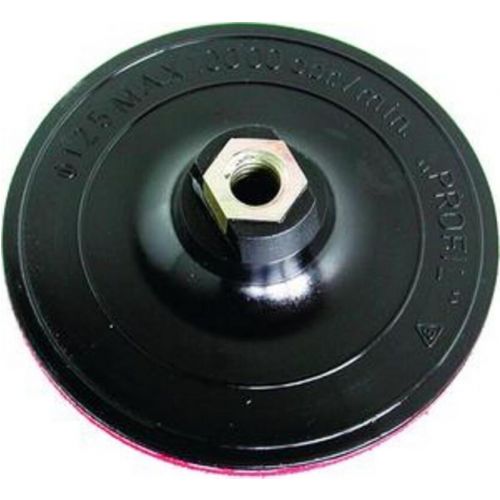 Tanier unášací so suchým zipsom pre uhl. brúsky (M14), 125mm