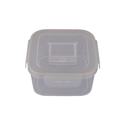 Dóza plastová Q-lock 1100ml hranatá