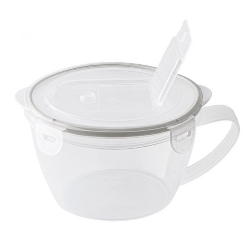 Dóza plastová Q-lock 900ml okrúhla s uškom