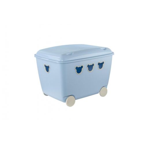 Plastový box 55l detský medveď, 530x400x400mm mix farieb