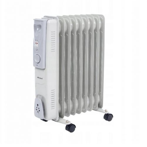 Radiátor elektrický olejový 2000W HH-1011, 9-rebrový