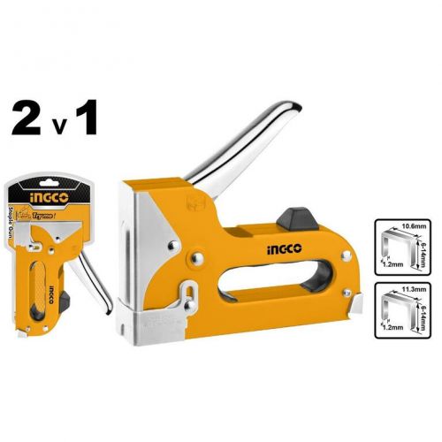 Zošívačka - sponkovačka kovová 4-14mm HEAVY DUTY INGCO