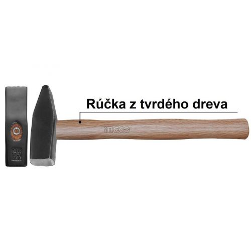 Kladivo 1500g, INGCO, drevená násada