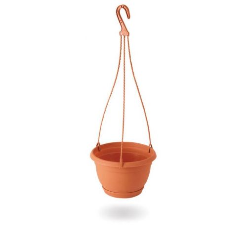 Kvetináč závesný plastový o180 mm AGRO terakota výška 115 mm
