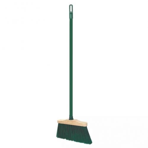 Metla drevená + nasada 30cm s pevným dlhým plastovým vlasom