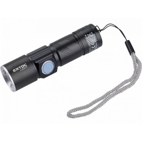 Svietidlo nabíjateľné 150lm, 3W XPE, 3,7V/450mAh, Lion