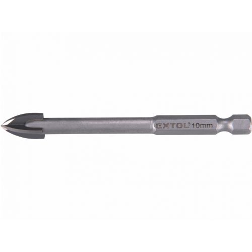 Vrták do skla 10x85 mm šesťhranná 1/4´´stopka